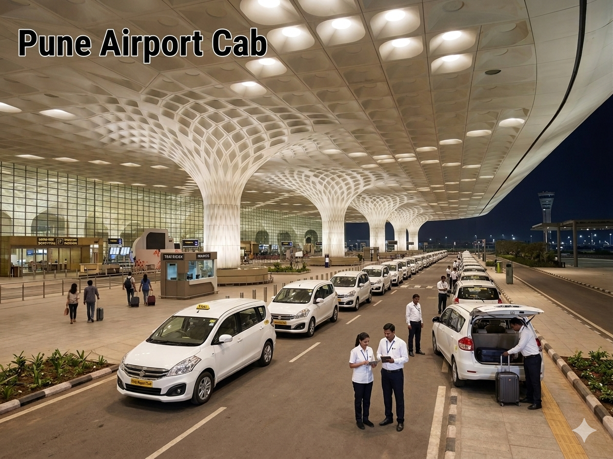 Mahabaleshwar to Pune Airport Cab Service- Strawberry Cabs